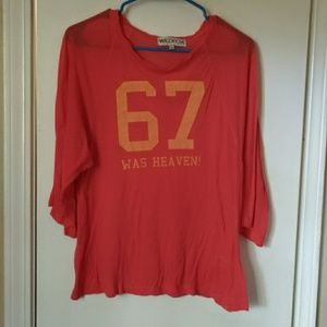 Wildfox 67 was heaven t-shirt, M